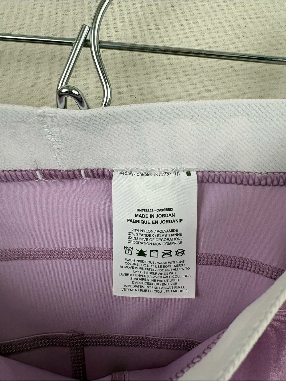 Nike Pro Light Purple High-Rise Performance Leggings size XS